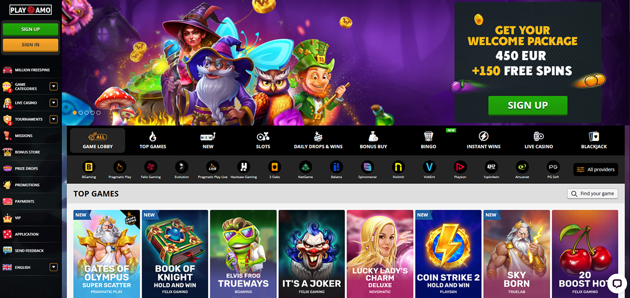 PlayAmo Online Casino